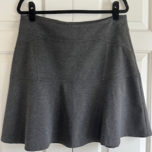prAna Gianna Ponte Knit Skirt in Charcoal - Large - Picture 3 of 8